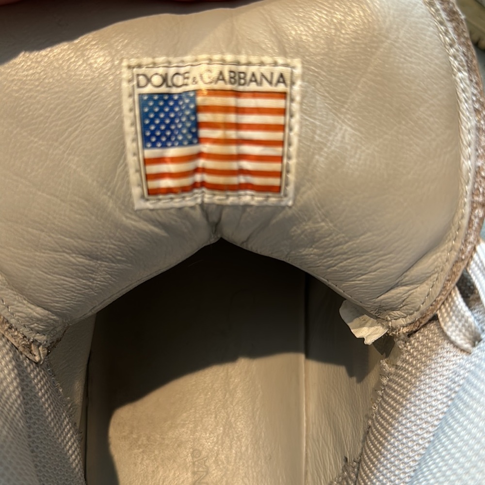 Dolce & Gabbana Perforated High Tops - Picture 6 of 7